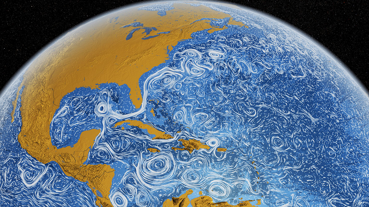 Surface Ocean Currents - MIT and NASA